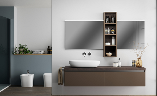 플로팅 세면대 캐비닛 가이드