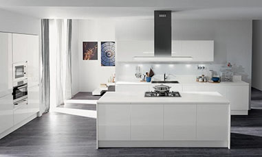 Lacquer Kitchen Cabinets