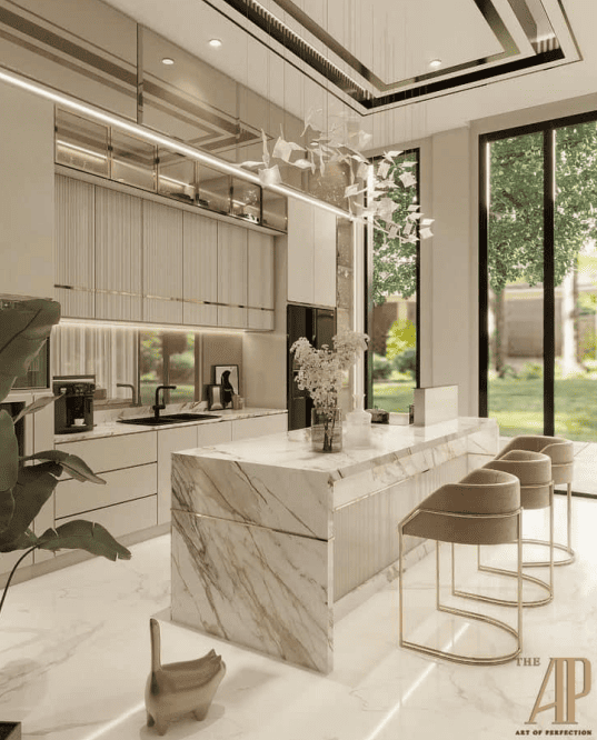 statements, and a focus on comfort. Whether you’re aiming for a modern look, a classic vibe, or something entirely unique, there’s a cabinet style and color palette to suit every taste.  1. Bold Dark Tones: A Sophisticated Statement Dark tones are making a big splash in 2025. From deep forest greens and charcoal blacks to rich browns and even burgundy, dark kitchen cabinets add depth and sophistication to any space. These colors are perfect for homeowners who want their kitchens to feel cozy, inviting, and luxurious.  Why Dark Cabinets?  Dark kitchen cabinetry creates a dramatic, yet calming atmosphere. These tones can make your kitchen feel more intimate while allowing for accent features like gold handles, white countertops, or even natural wood finishes to pop. However, be mindful of balance—using light elements like marble or light countertops can prevent the space from feeling too heavy.  微信图片_20250221131727.png  2. Classic Green and Blue Tones: The Timeless Appeal When it comes to evergreen trends, green and blue kitchen cabinets remain at the top. Both colors evoke a sense of calm and connection to nature, making them perfect choices for kitchens designed to foster a peaceful environment.  Green Cabinets: Versatility and Freshness From deep emerald to muted sage, green is a color that fits a variety of styles. Whether you prefer the rustic appeal of forest green or the soft, earthy tones of sage or eucalyptus, green cabinets can effortlessly tie a room together. These shades are particularly favored in traditional, modern farmhouse, and even contemporary designs.  Blue Cabinets: Serenity and Sophistication Blue is a versatile color that can range from soft, powdery shades to bold navy. Blues pair well with both light and dark elements, offering a sense of tranquility while enhancing your kitchen’s overall ambiance. Consider navy blue for a regal, timeless look, or go for lighter shades like pastel blue or teal for a more refreshing vibe.  微信图片_20250221131734.png  3. Warm Neutrals: Embrace Cozy Comfort Neutral tones are far from boring in 2025. Creams, warm beiges, and soft taupes are taking center stage, offering a relaxed and inviting feel. These colors create a perfect backdrop for both rustic and modern kitchens, allowing homeowners to mix and match with various accents like brass fixtures or vibrant backsplash tiles.  Why Choose Warm Neutrals?  Warm neutrals