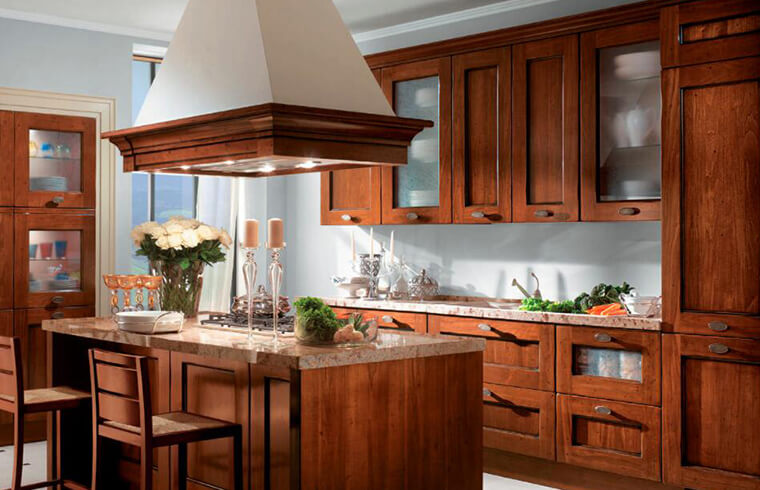 Solid Wood Kitchen Cabinets