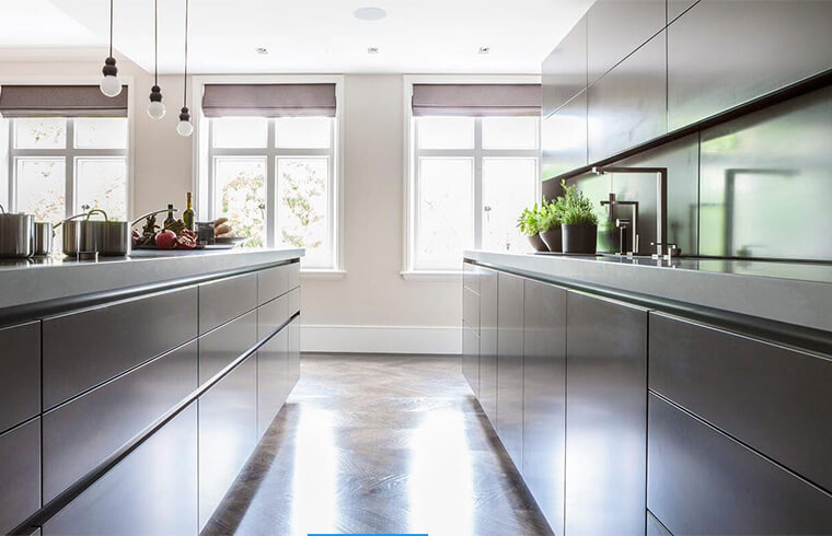 Galley Kitchen Cabinets