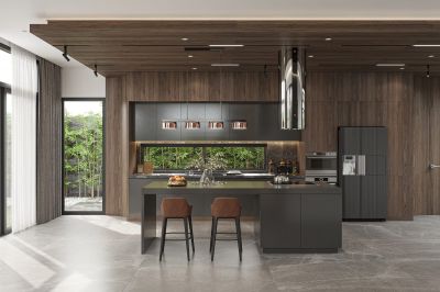 Custom Modern Kitchen With Matte Black Walnut Finish.jpg Custom Modern Kitchen With Matte Black Walnut Finish.jpg