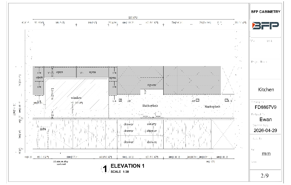 FD8867V9 Kitchen and wardrobe drawings from BFP_02