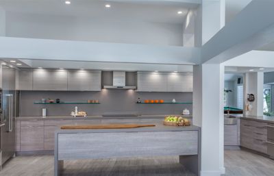 Luho nga Customized Laminate Kitchen Cabinets 