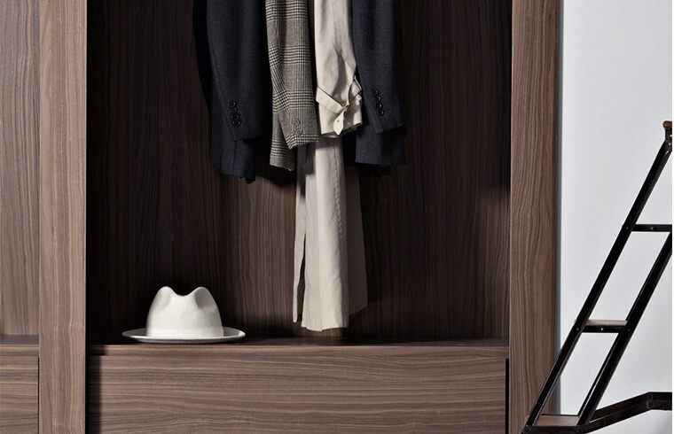 Walk In Closet Melamin Gaya Eropa