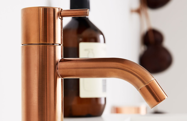 Wood Color Wall Hung Vanity Cabinet 