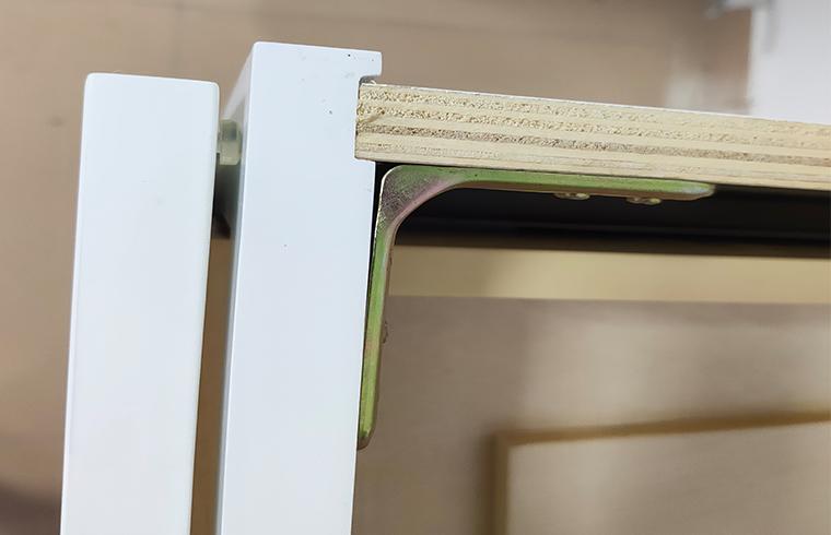 White Shaker Birch Solid Wood Kitchen Unit