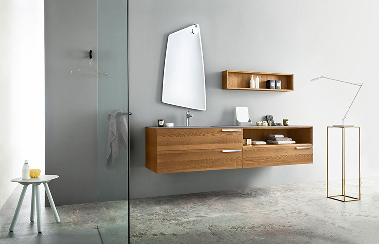 Modern Wood Melamine Bathroom Vanity 