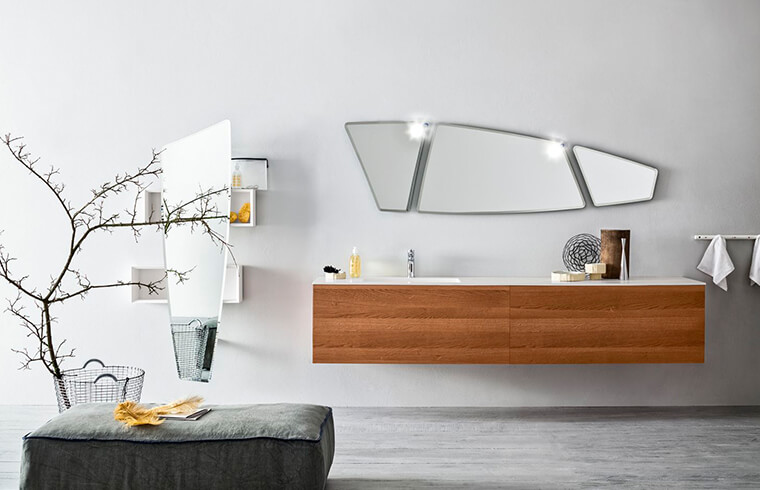 Modern Wood Melamine Bathroom Vanity 