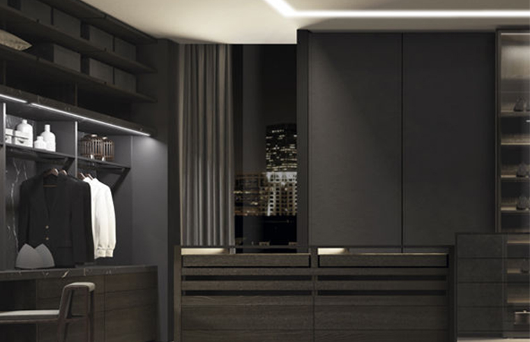High-end and Modern Walk in Closet