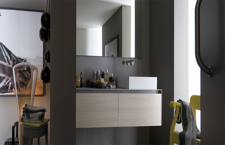  Customize Bathroom Melamine Furniture Vanity Cabinet