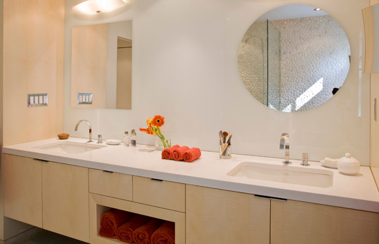 Modern Luxury Wall Hung Vanity Cabinet 