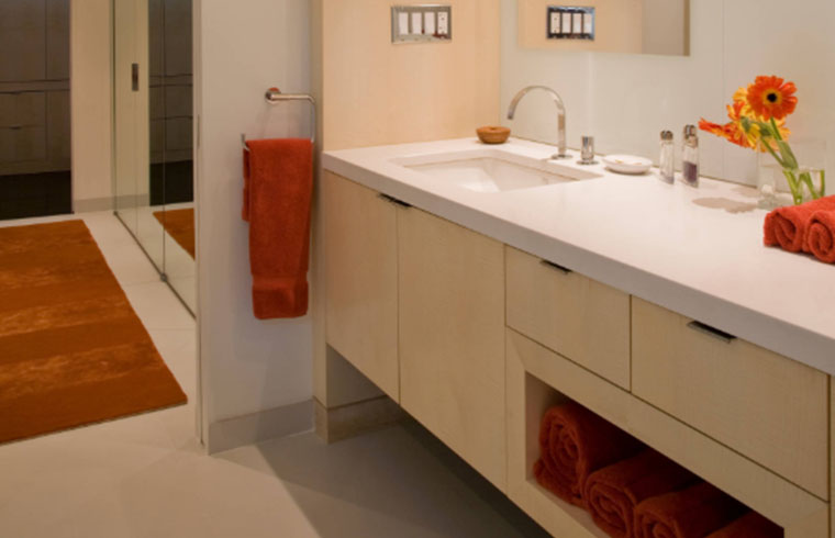 Modern Luxury Wall Hung Vanity Cabinet 