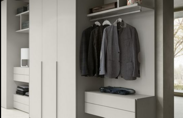 Popular Swing door closet Melamine wardrobe