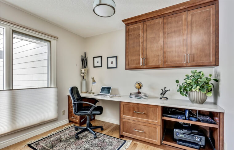 High End Luxurious Oak Wood Veneer Kitchen Cabinets