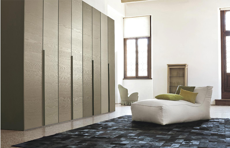 Modern Hinged Door Melamine Wardrobe