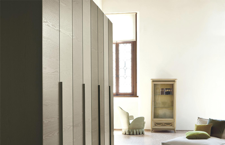 Modern Hinged Door Melamine Wardrobe