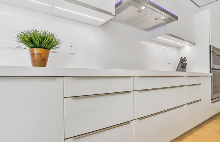 High-end Matt Lacquer Kitchen Cabinet