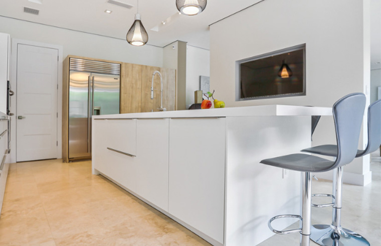 High-end Matt Lacquer Kitchen Cabinet