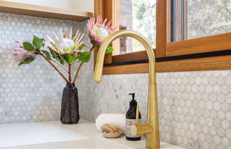 White Matt Finish Lacquer Laundry Cabinet