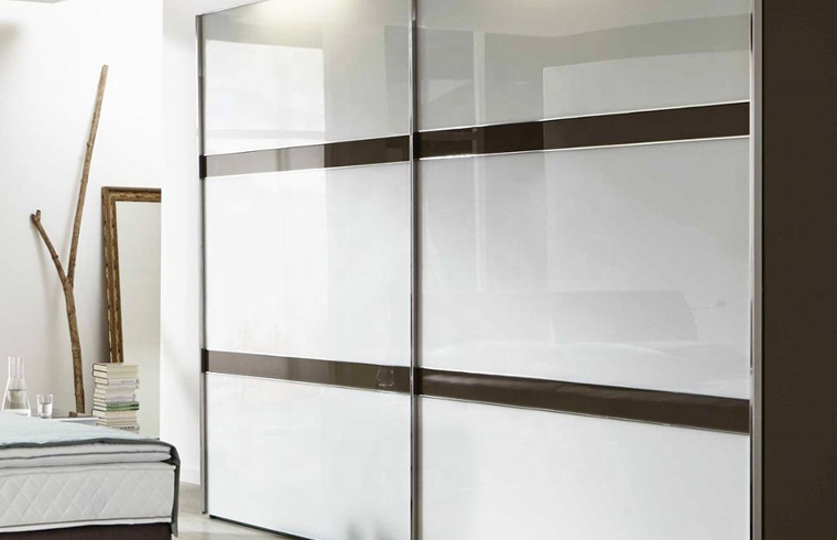 White Matt Finish Melamine Wardrobe