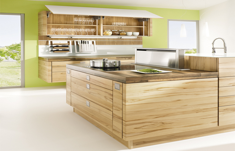 Nature Wood Veneer Home Furniture Kitchen Cabinets