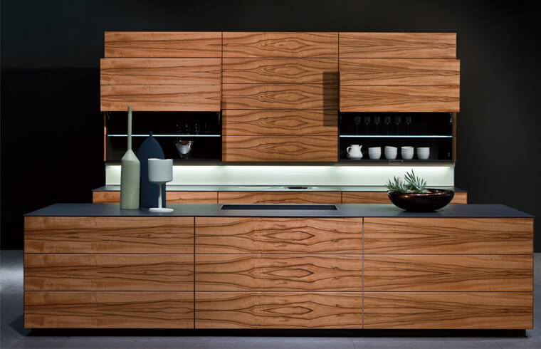 Luxury Design Laminated Kitchen Furniture Kitchen Cabinets