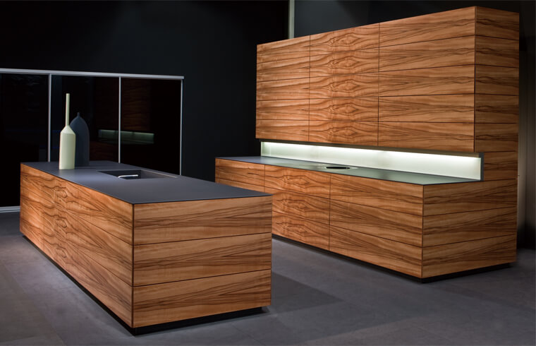 Luxury Design Laminated Kitchen Furniture Kitchen Cabinets