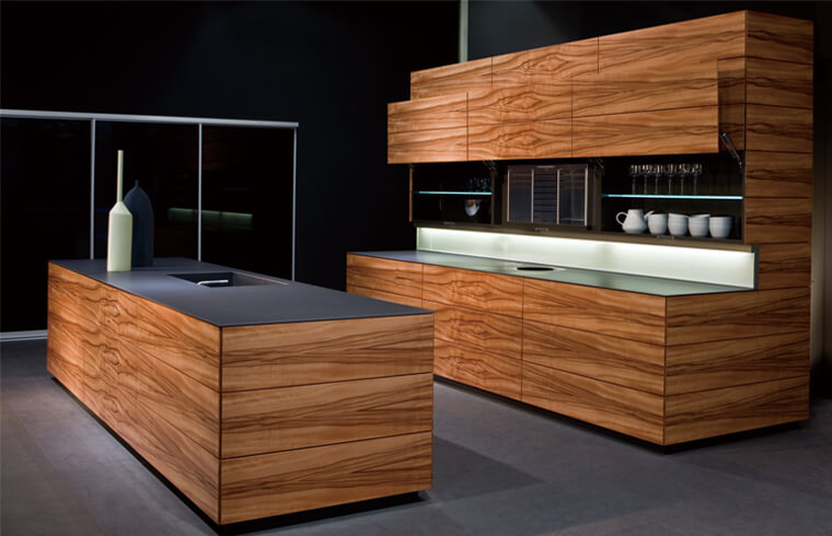 Luxury Design Laminated Kitchen Furniture Kitchen Cabinets