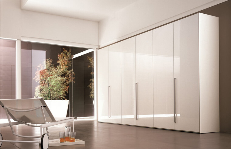 Armario de puerta corredera de diseño de moda
