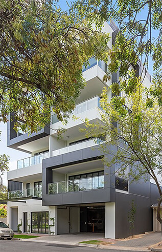 Australien Bostadslägenhetsprojekt