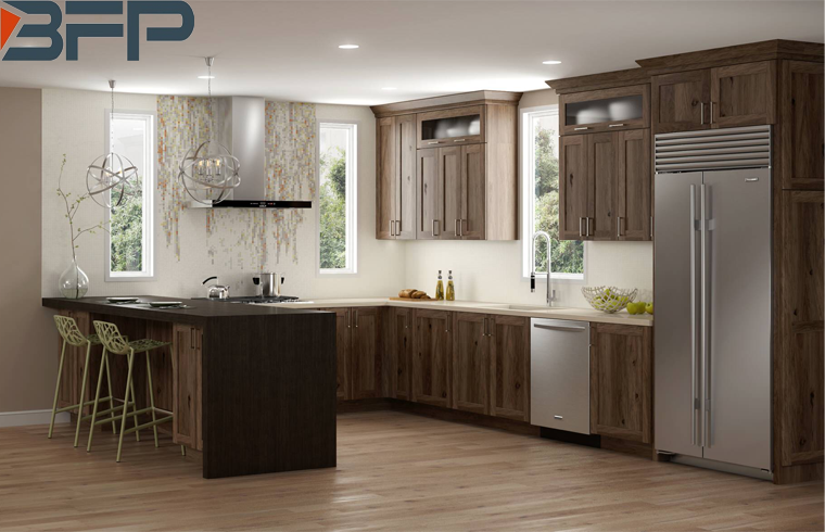 Towards Nature With A Rustic Hickory Kitchen Towards Nature With A Rustic Hickory Kitchen