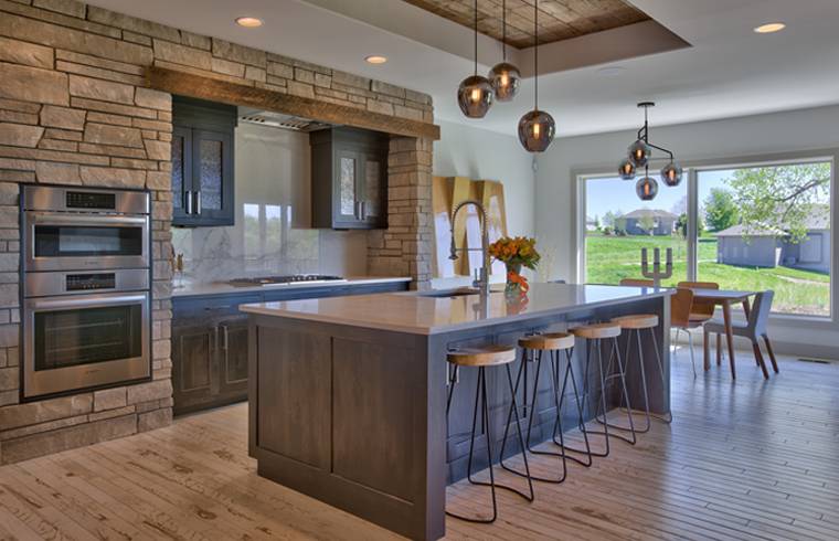 High End Modern Rustic Kitchen Cabinets With Shaker Style