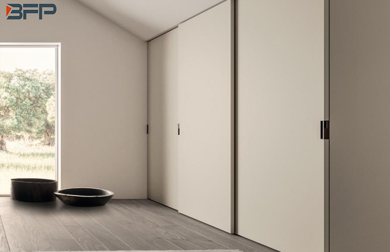 Chinese Manufactured Modern Style Overhang Sliding Door Wardrobe