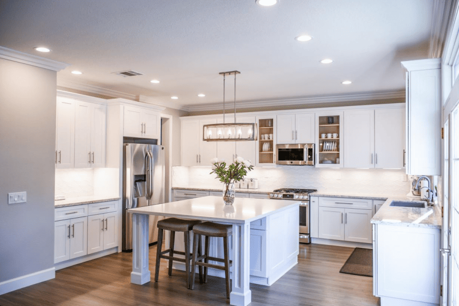 What should I consider when choosing cabinets?