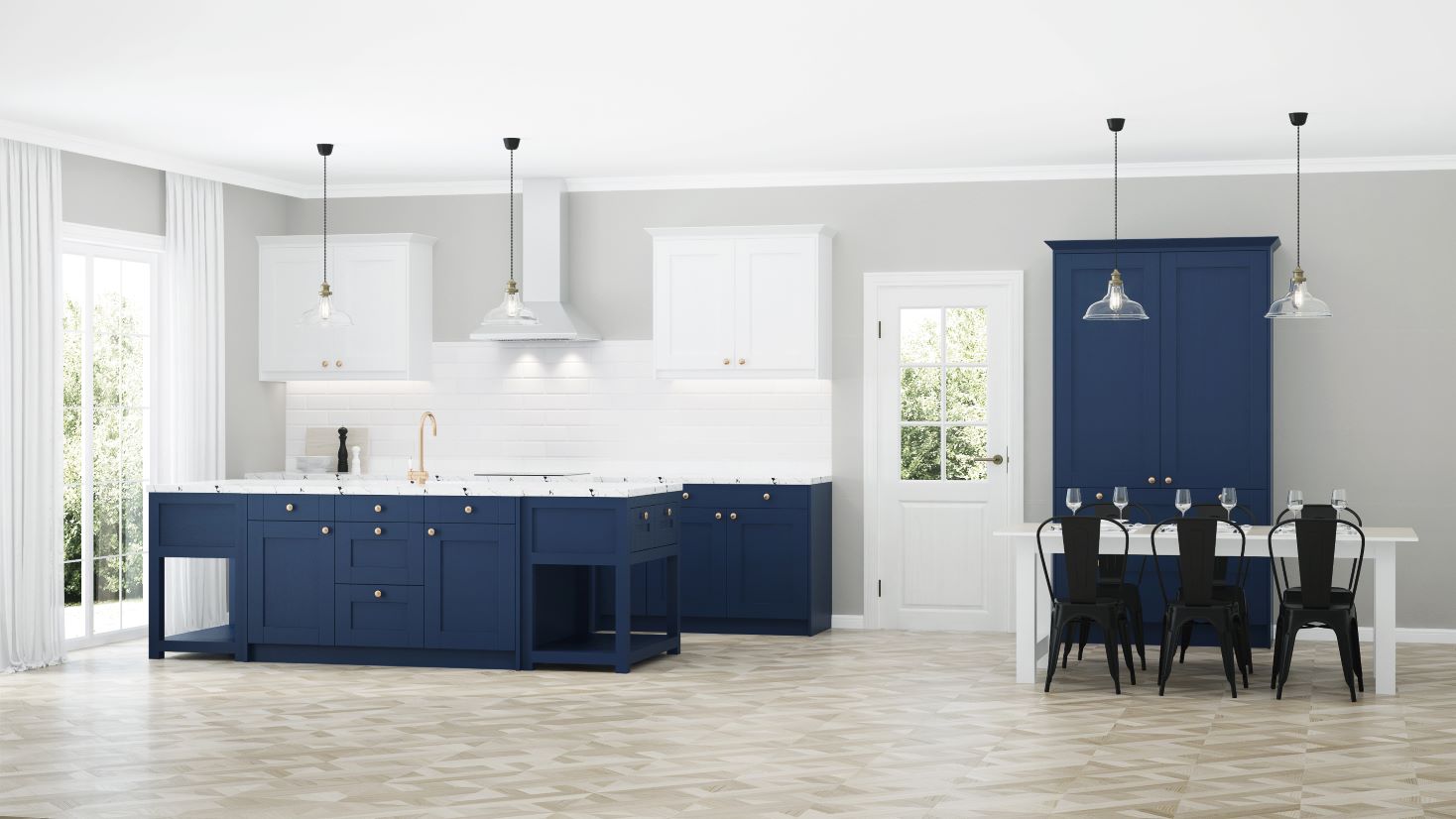 Customzied Kitchen Cabinet Chinese Manufacturer For Project