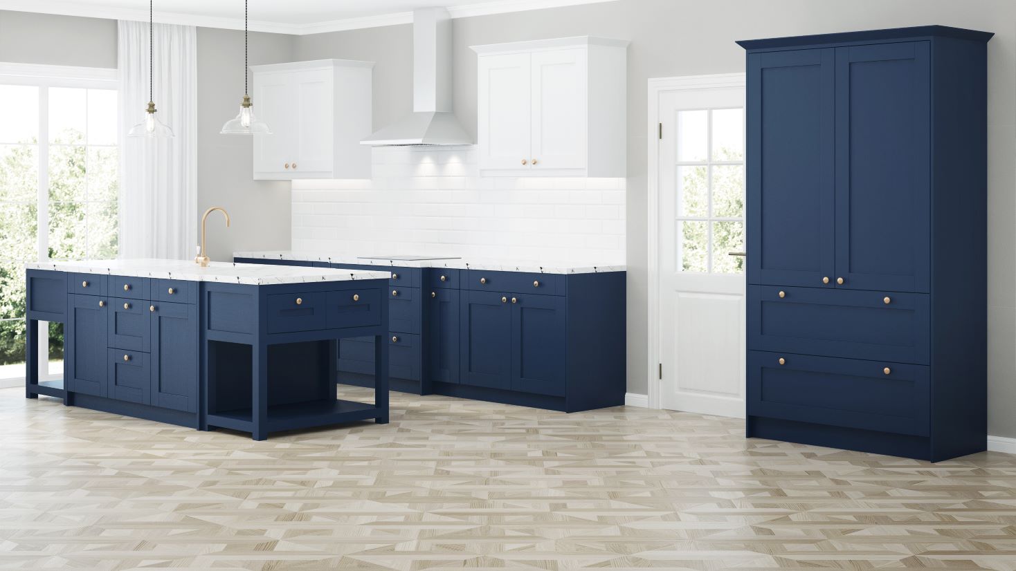 Customzied Kitchen Cabinet Chinese Manufacturer For Project