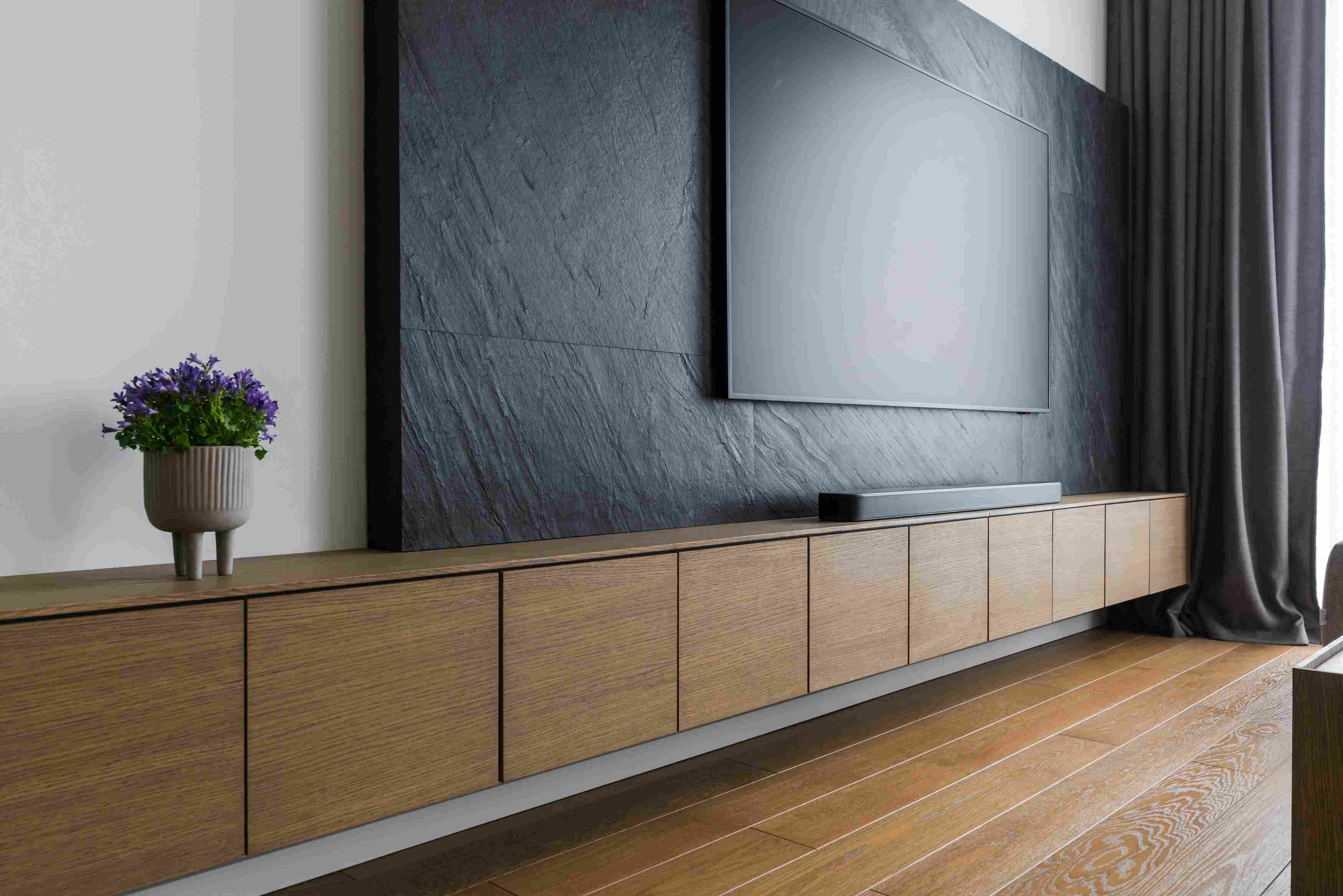 Floating TV Stand And Wall Unit Set